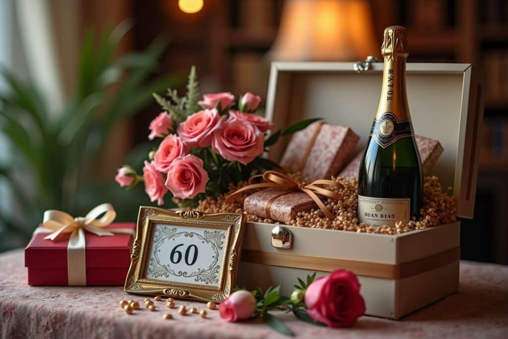 präsentkorb zur diamantenen hochzeit-Titel