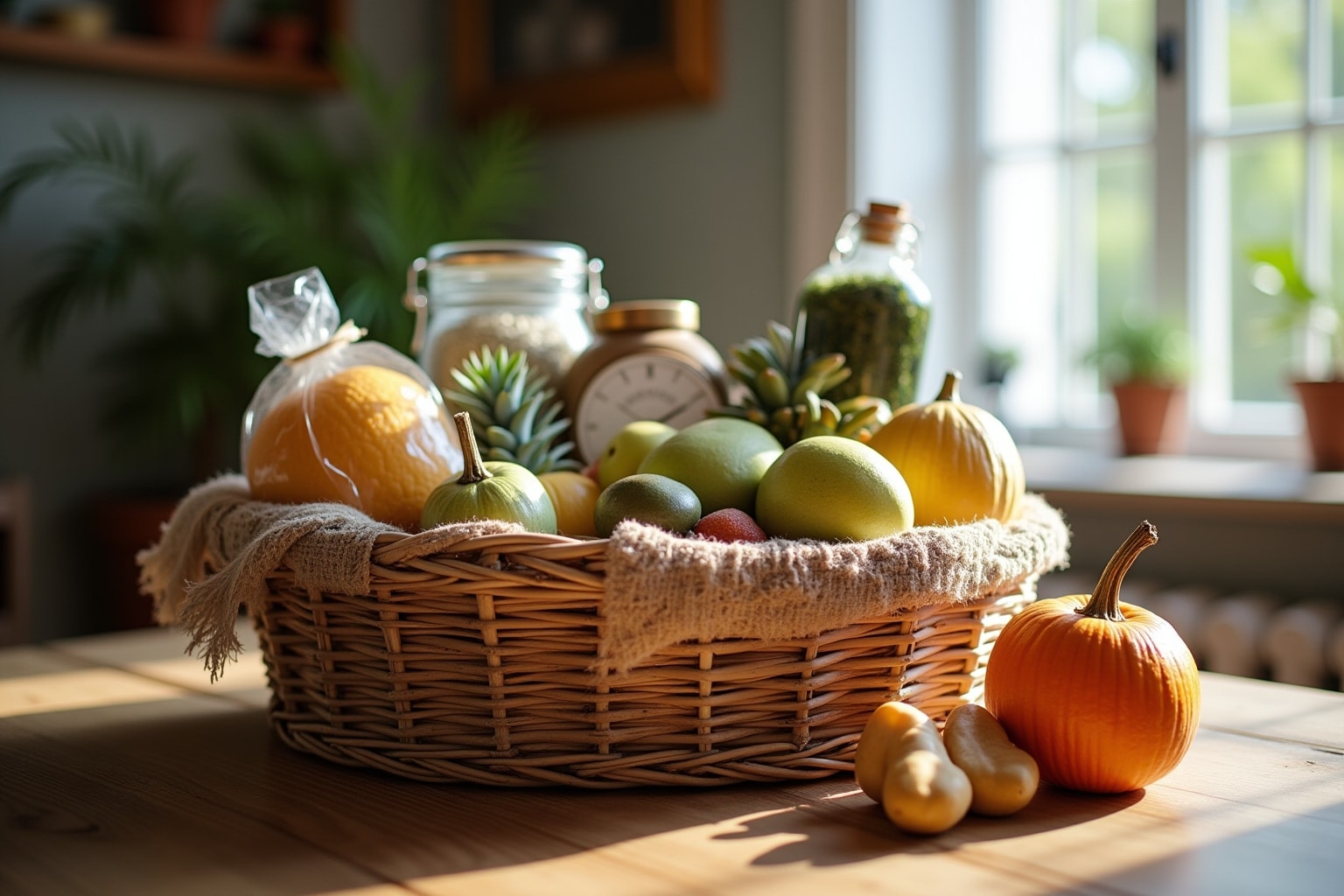14 nachhaltige Präsentkorb Ideen zum Schenken