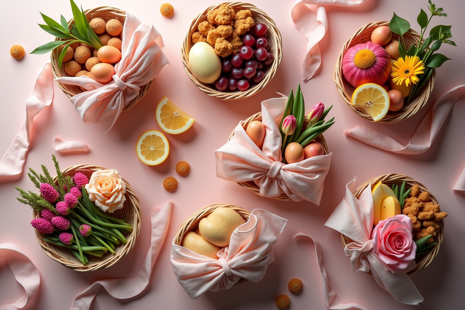 17 Frühlings-Präsentkörbe Ideen